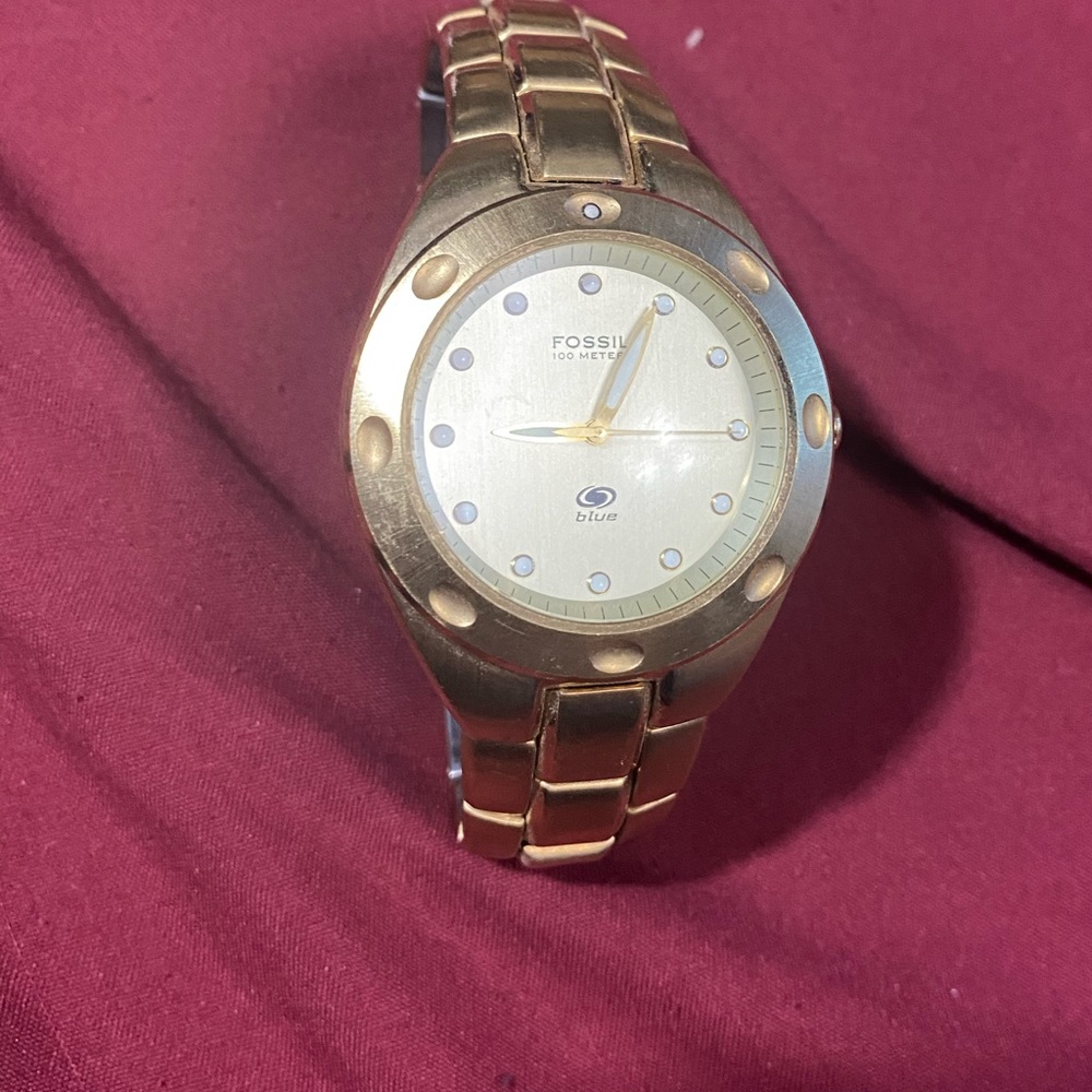 FOSSIL "BLUE" MENS WATCH